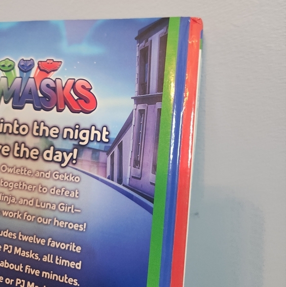 5-Minute Stories PJ Masks 2018 12 Best- Loved Pj Masks Stories Hardcover Puffy - Picture 5 of 7